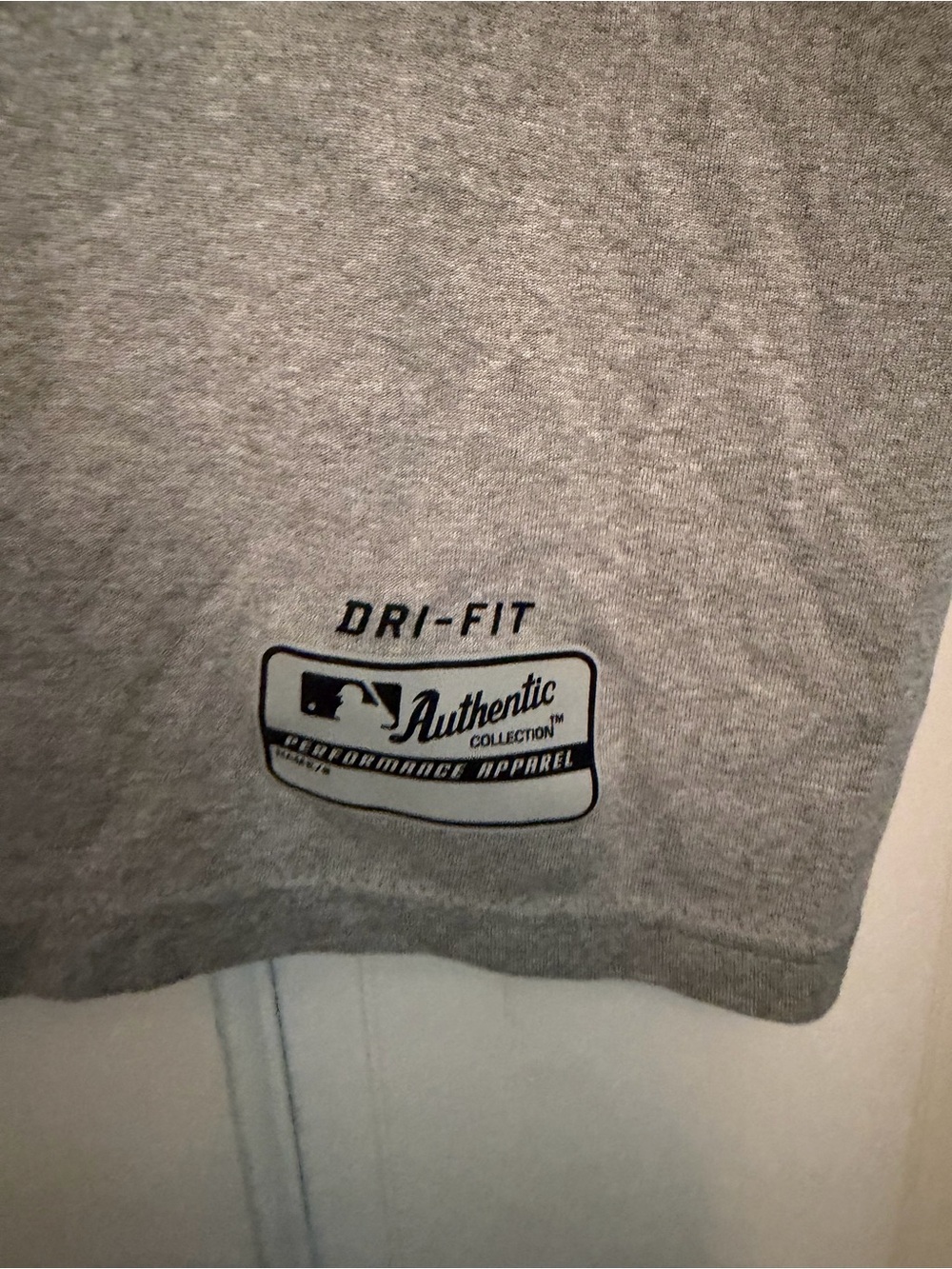 Nike Gray Dri-FIT Authentic Collection Tee - Picture 2 of 4